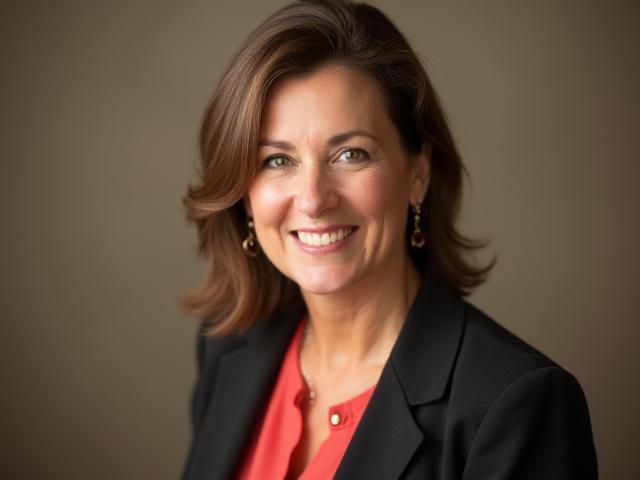 Executive portrait of Jane Doe, CEO of Bright Connect Network