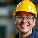 Portrait of manufacturing partner smiling